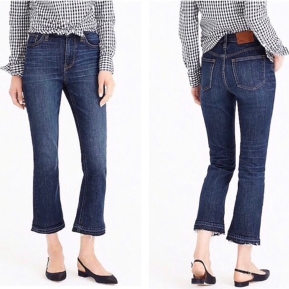 J. Crew Denim - J. Crew Billie Demi boot crop jeans